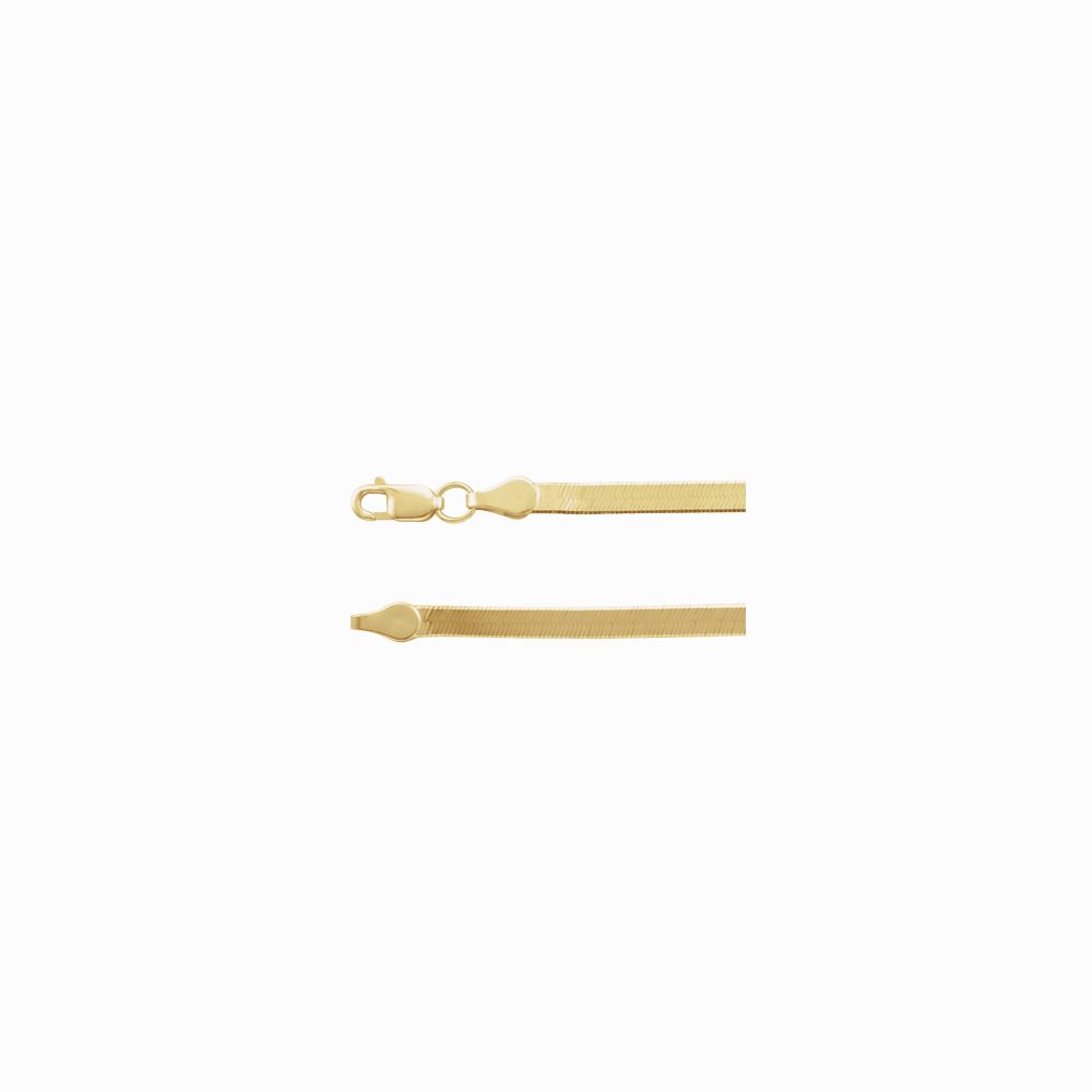 The Herringbone Chain -14K