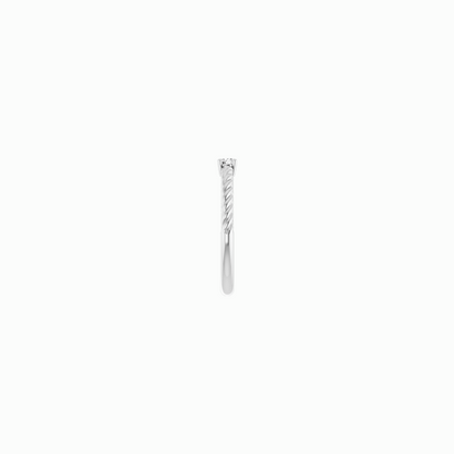 The Diamond Rope Stacker Ring -14K